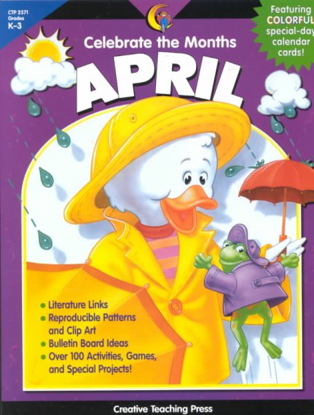 Celebrate the Months April cover