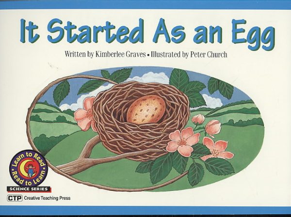 It Started as an Egg Learn to Read, Science (Science Learn to Read) cover