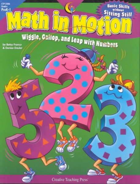Math in Motion: Wiggle, Gallop, and Leap With Numbers cover