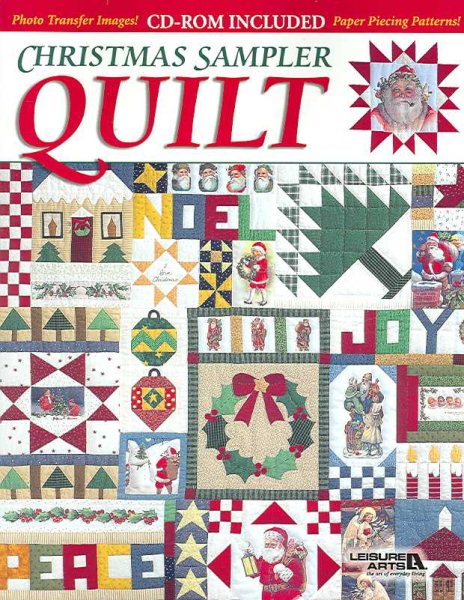 Christmas Sampler Quilt (Book & CD-ROM) cover