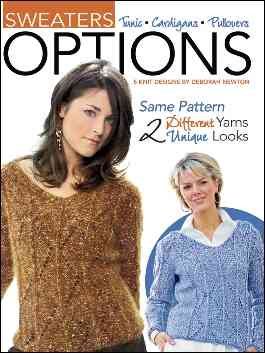 Options Sweaters (Leisure Arts, No. 3988) cover