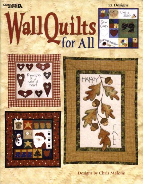 Wall Quilts for All (Leisure Arts #3361) cover