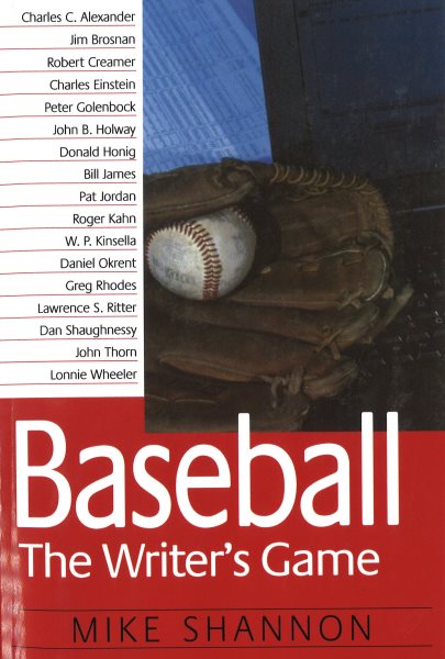 Baseball: The Writer's Game cover