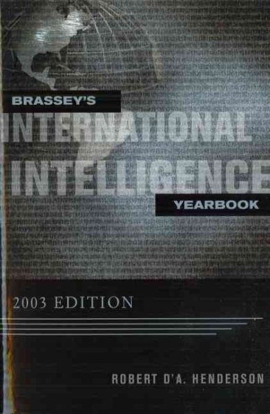 Brassey's International Intelligence Yearbook: 2003 Edition cover