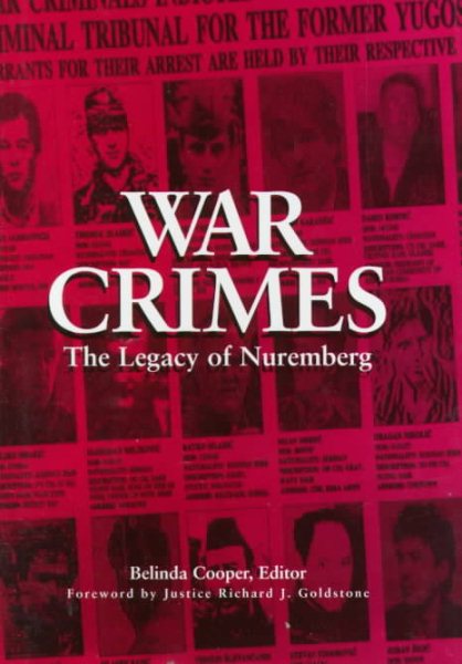 War Crimes. The Legacy of Nuremberg cover
