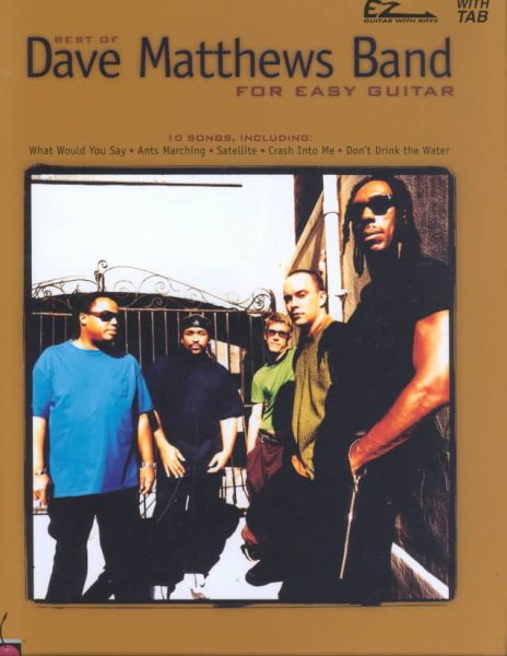 Best of Dave Matthews Band for Easy Guitar, Volume 1 cover