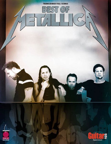 Best of Metallica - Transcribed Full Scores cover