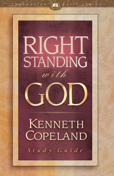 Right Standing with God Study Guide cover