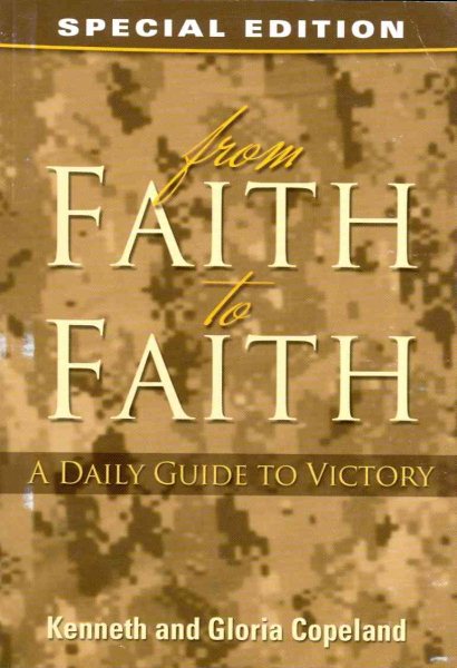 From Faith to Faith Devotional Military Edition cover
