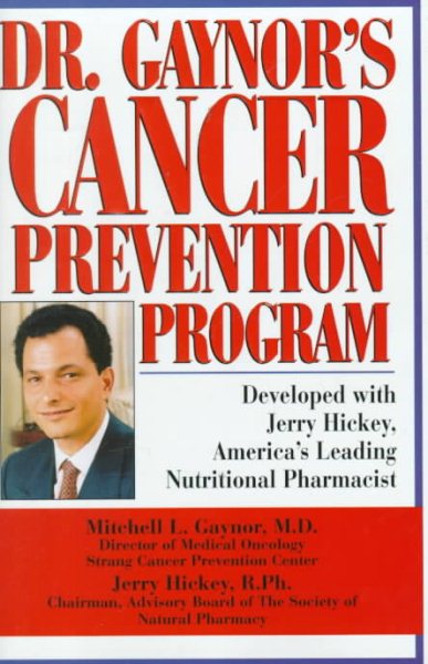 Dr. Gaynor's Cancer Prevention Program cover