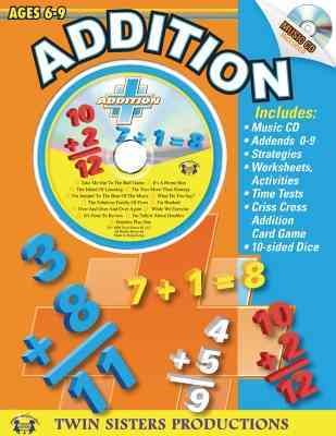 Addition 96pg Workbook & Music CD (Math Series, 5) cover