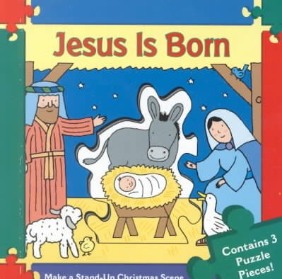 Jesus is Born (Christmas Puzzle Books) cover