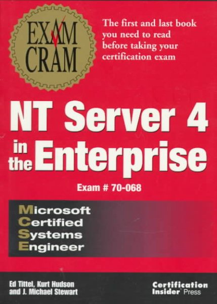 MCSE NT Server 4 in the Enterprise Exam Cram cover