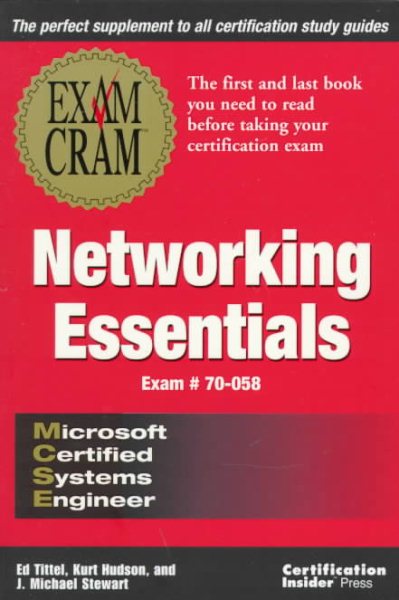 Networking Essentials Exam Cram cover