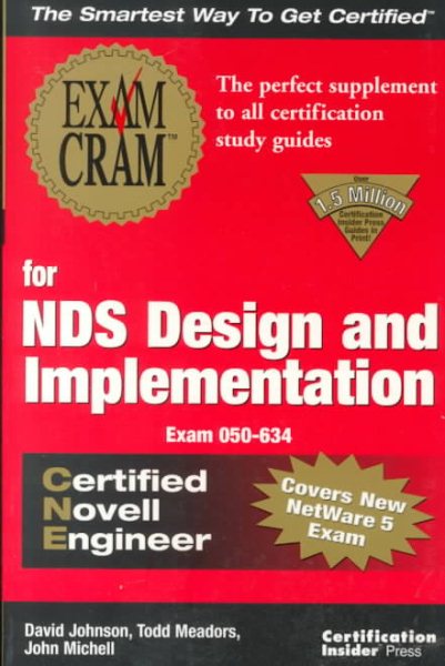 Exam Cram for NDS Design and Implementation CNE (Exam: 50-634) cover