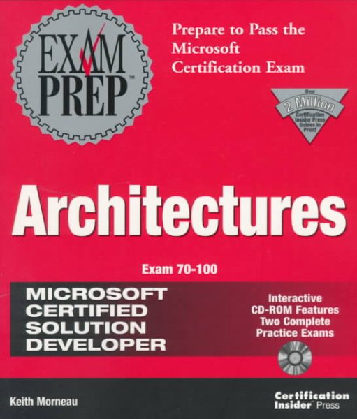 MCSD Architectures Exam Prep (Exam: 70-100) cover