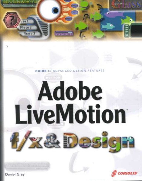 Adobe LiveMotion f/x and Design cover