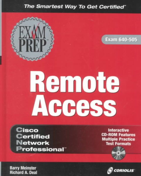 CCNP Remote Access Exam Prep (Exam: 640-505) cover