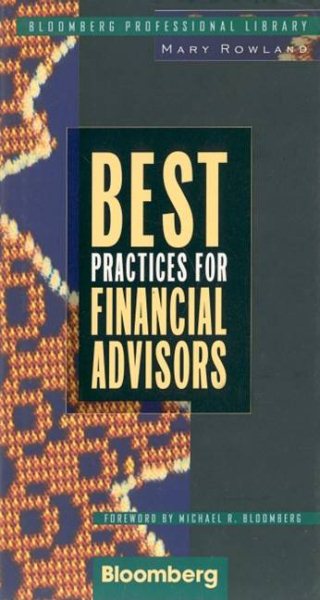 Best Practices for Financial Advisors (Bloomberg Professional Library) cover