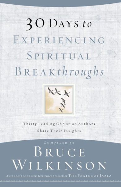 30 Days to Experiencing Spiritual Breakthroughs cover