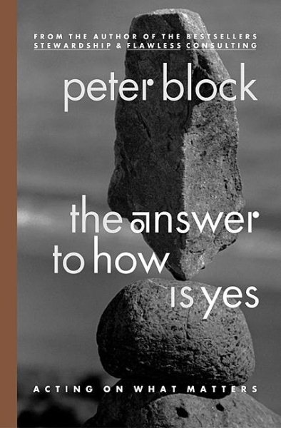 The Answer to How Is Yes: Acting On What Matters cover