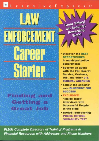 Law Enforcement Career Starter cover