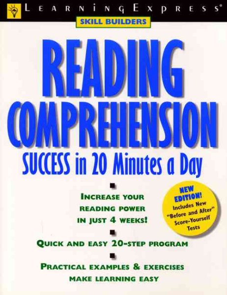 Reading Comprehension Success (Skill Builders (Learningexpress)) cover
