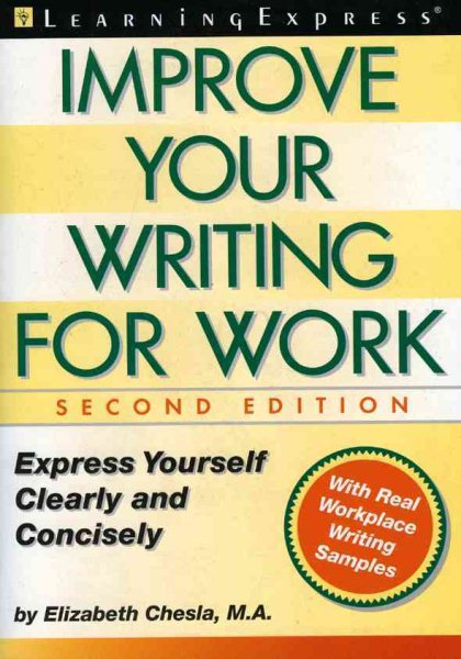 Improve Your Writing for Work, 2nd Edition cover