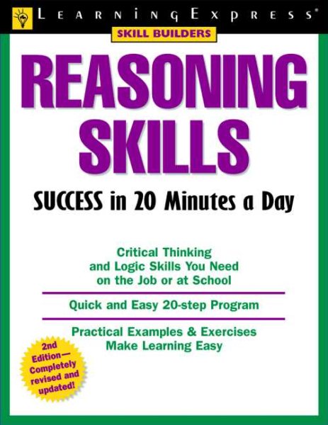 Reasoning Skills Success in 20 Minutes a Day cover