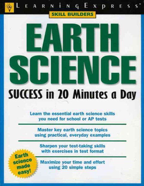 Earth Science Success in 20 Minutes a Day (Learning Express Skill Builders) cover