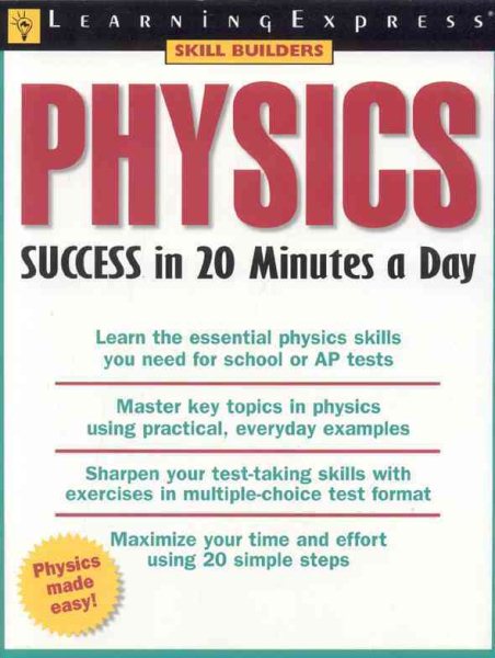Physics Success in 20 Minutes a Day cover