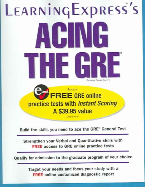 Acing The GRE Exam cover