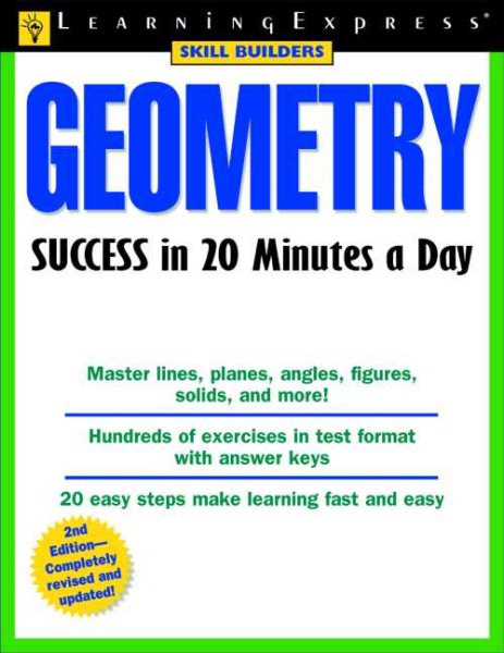 Geometry Success in 20 Minutes a Day (Skill Builders) cover