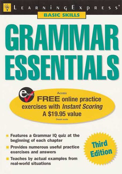Grammar Essentials (Learning Express: Basic Skills) cover