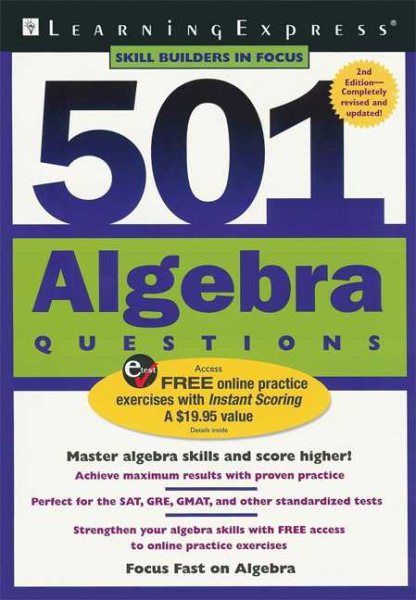 501 Algebra Questions (501 Series) cover