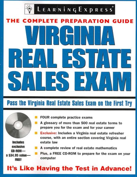 Virginia Real Estate Sales Exam cover