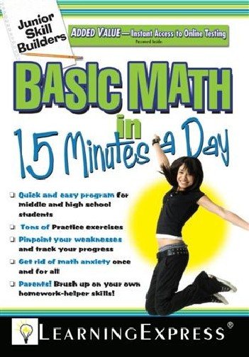 Basic Math in 15 Minutes a Day: Junior Skill Builder cover