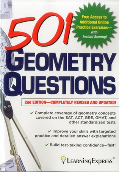 501 Geometry Questions (501 Series) cover
