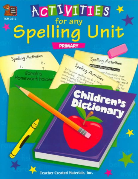 Activities for Any Spelling Unit cover