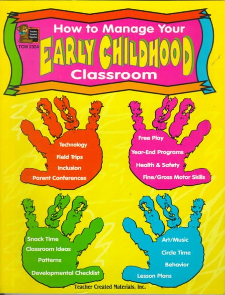 How to Manage Your Early Childhood Classroom cover