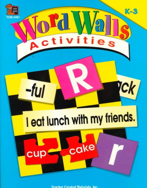 Word Walls Activities cover
