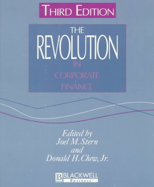 The Revolution in Corporate Finance cover