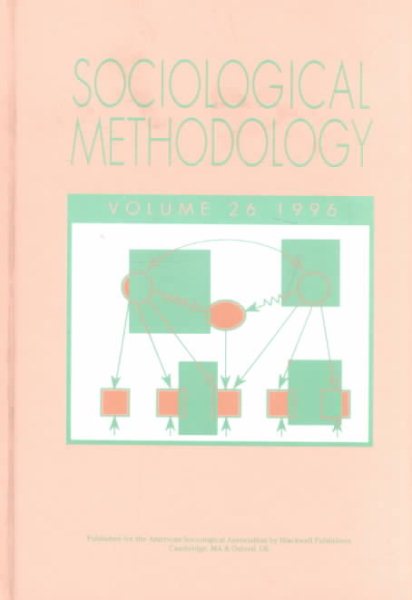 Sociological Methodology, Volume 26, 1996 cover