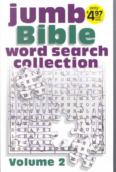 Jumbo Bible Word Search Collection Vol. 2 (Jumbo Bible Puzzle Book) cover