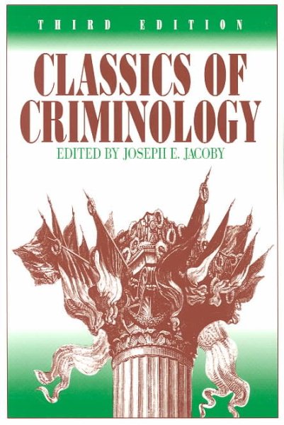 Classics of Criminology, 3rd Edition cover