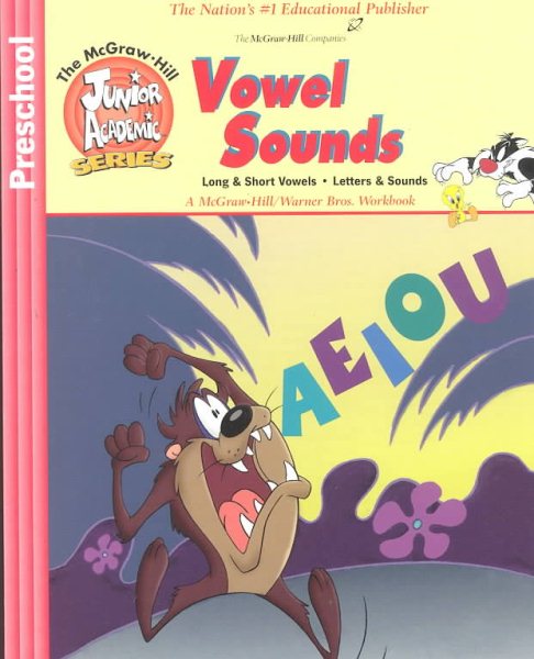 Vowel Sounds Workbook, Preschool (McGraw-Hill Junior Academic) cover