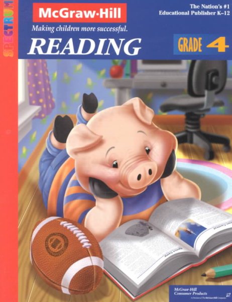 Spectrum Reading, Grade 4 (McGraw-Hill Learning Materials Spectrum) cover
