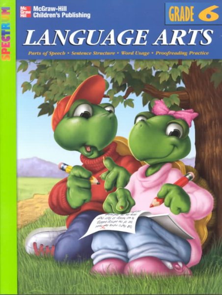 Spectrum Language Arts, Grade 6 cover