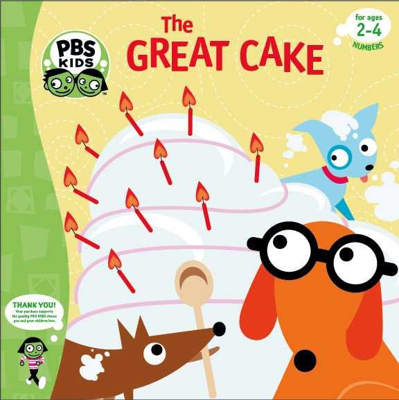 The Great Cake: A Touch-and-learn book cover