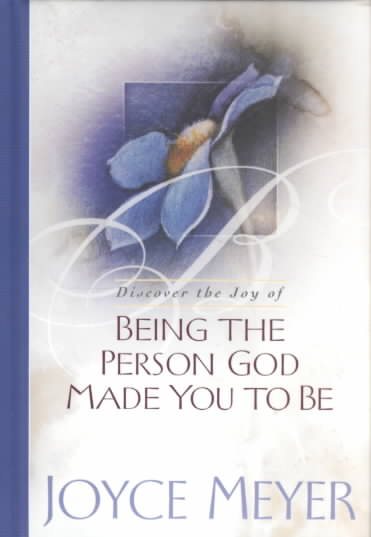 Being the Person God Made You to Be cover